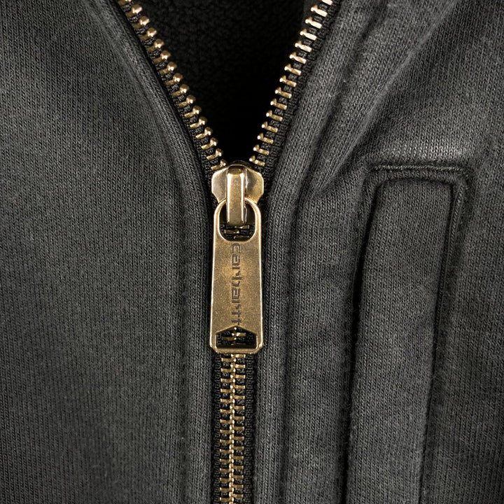 Carhartt Original Fit Full-Zip Sweatshirt, Men's XL cotton black type Vintage Second Hand