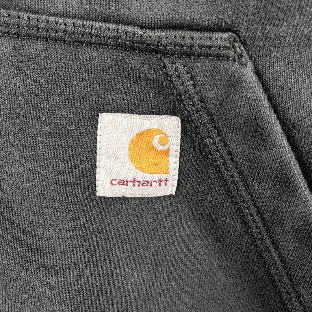 Carhartt Original Fit Full-Zip Sweatshirt, Men's XL cotton black type Vintage Second Hand