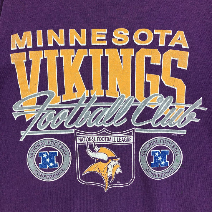 NFL Minnesota Vikings Men's XL Sweatshirt unclear purple type Vintage Second Hand