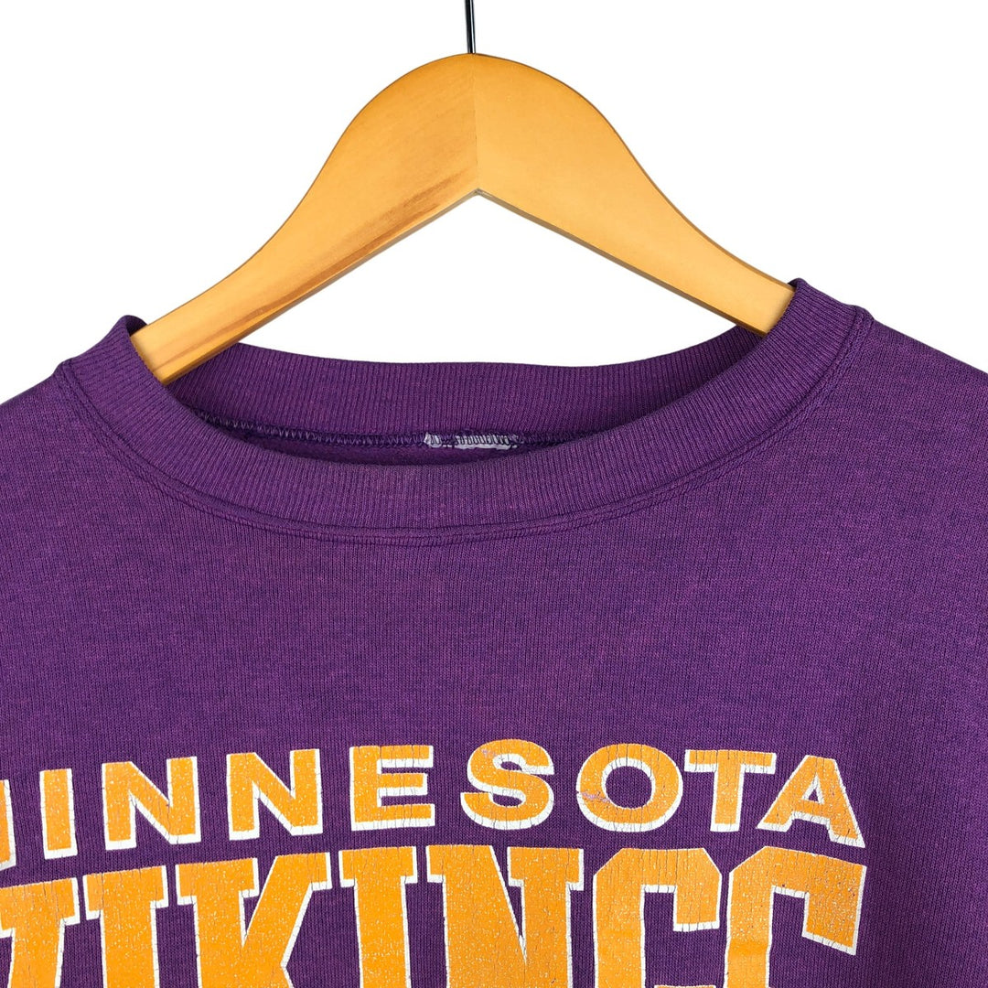 NFL Minnesota Vikings Men's XL Sweatshirt unclear purple type Vintage Second Hand