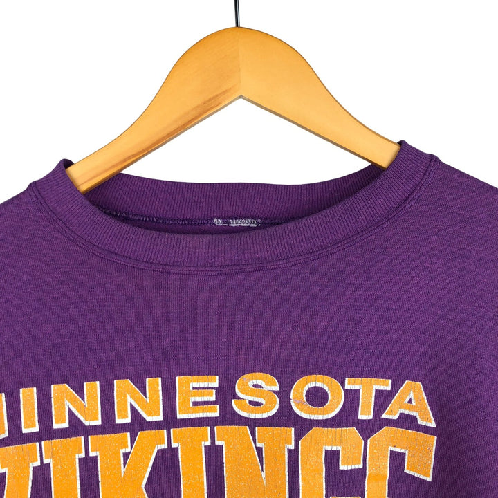 NFL Minnesota Vikings Men's XL Sweatshirt unclear purple type Vintage Second Hand