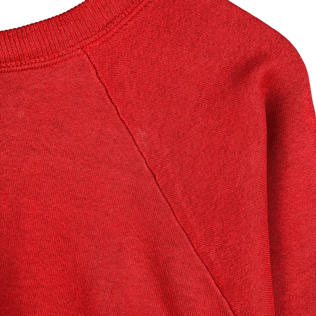 Vintage 1980'S Fruit of the Loom NFL Sanfrancisco 49ers logo sweatshirt, Made in USA, Men's XL cotton gray type Vintage Second Hand