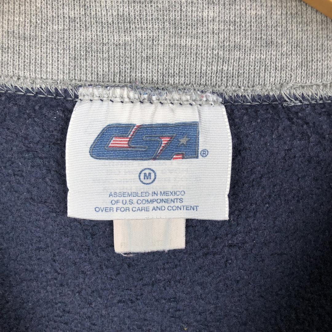 Vintage 90'S CSA NFL Dallas Cowboys Print Sweatshirt, Men's Size Medium cotton navy blue type Vintage Second Hand