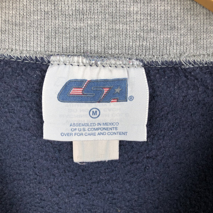 Vintage 90'S CSA NFL Dallas Cowboys Print Sweatshirt, Men's Size Medium cotton navy blue type Vintage Second Hand