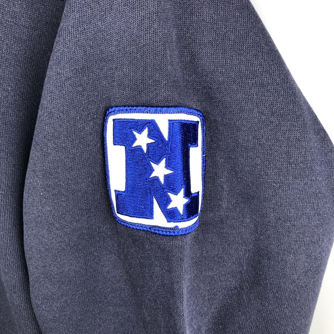 Vintage 90'S CSA NFL Dallas Cowboys Print Sweatshirt, Men's Size Medium cotton navy blue type Vintage Second Hand