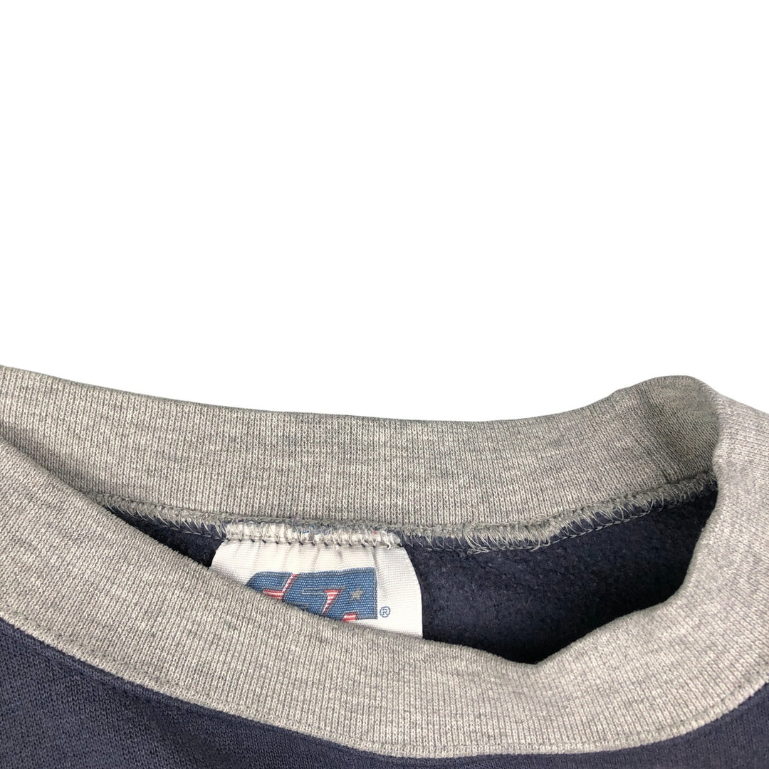 Vintage 90'S CSA NFL Dallas Cowboys Print Sweatshirt, Men's Size Medium cotton navy blue type Vintage Second Hand