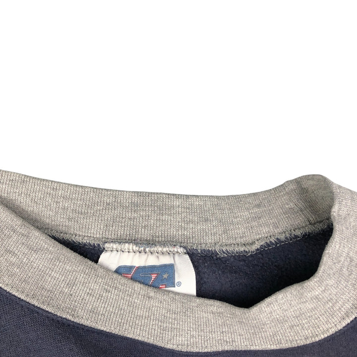 Vintage 90'S CSA NFL Dallas Cowboys Print Sweatshirt, Men's Size Medium cotton navy blue type Vintage Second Hand