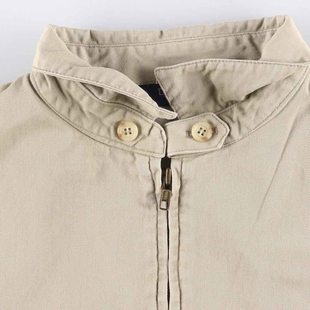 90'S Polo by Ralph Lauren swing top sports jacket, made in the USA, men's size L, vintage cotton Beige type Vintage Second Hand