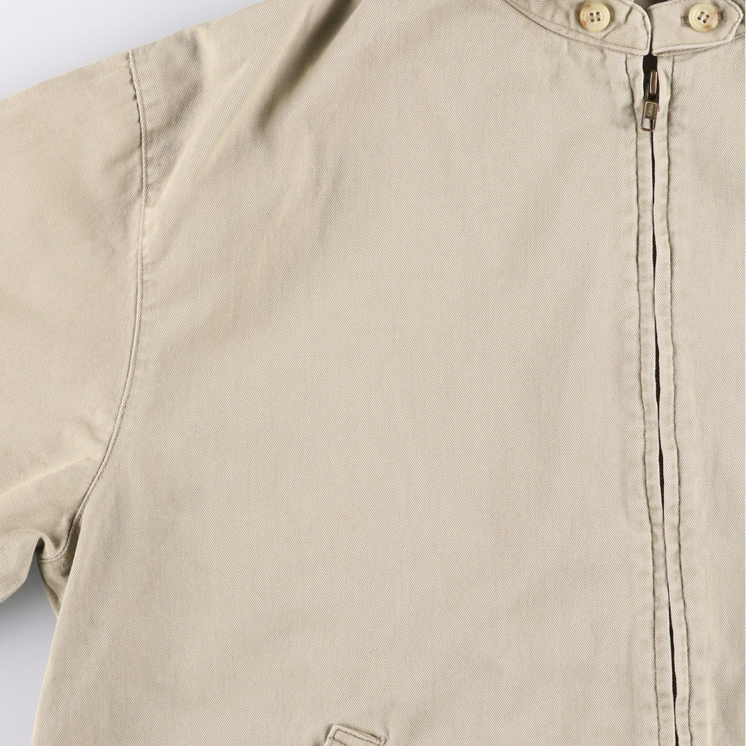 90'S Polo by Ralph Lauren swing top sports jacket, made in the USA, men's size L, vintage cotton Beige type Vintage Second Hand