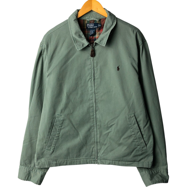 Ralph Lauren POLO by Ralph Lauren Swing Top Sports Jacket Men's XL cotton Mint green Vintage Second Hand