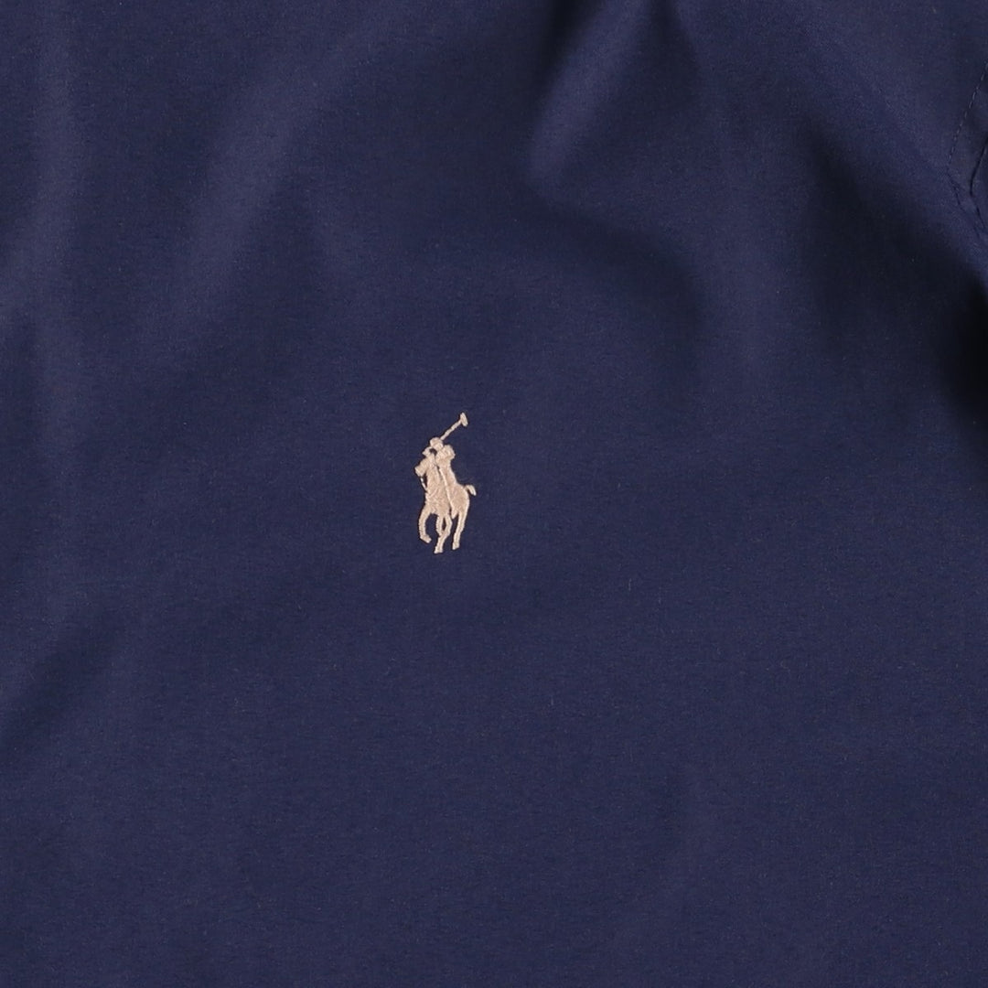 Ralph Lauren POLO RALPH LAUREN Swing Top Sports Jacket Men's XL polyester navy blue type Vintage Second Hand