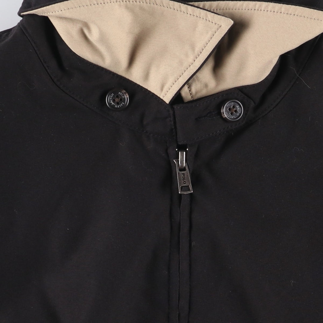 Ralph Lauren POLO by Ralph Lauren Swing Top Sports Jacket Men's XL polyester black type Vintage Second Hand