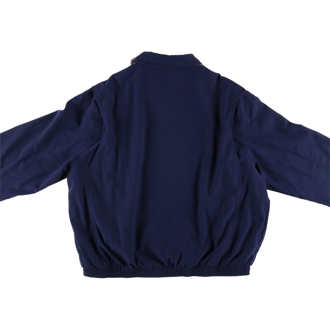 Ralph Lauren POLO by Ralph Lauren Swing Top Sports Jacket Men's XL polyester navy blue type Vintage Second Hand