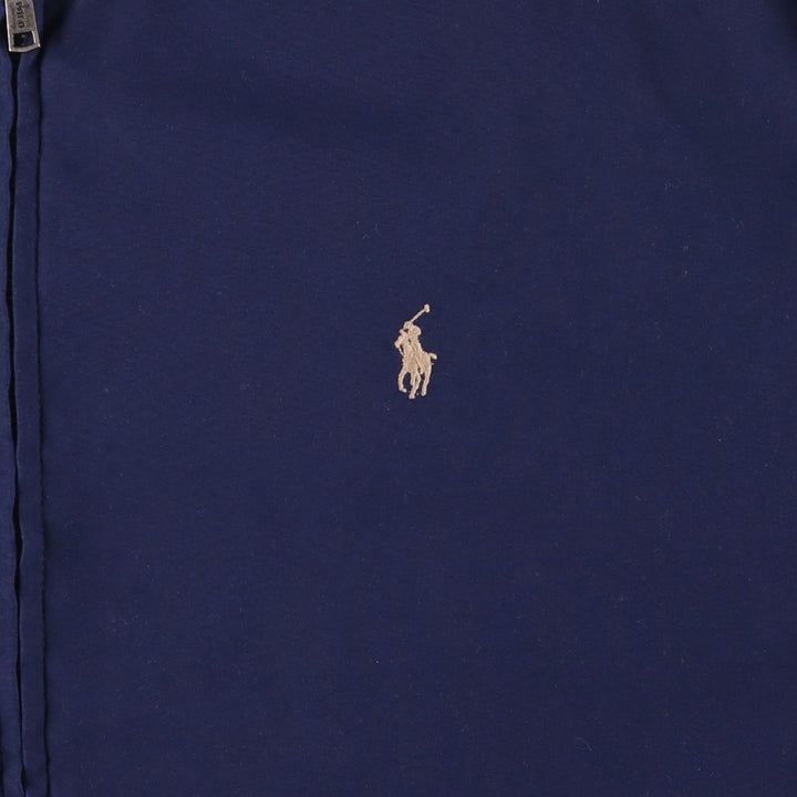 Ralph Lauren POLO by Ralph Lauren Swing Top Sports Jacket Men's XL polyester navy blue type Vintage Second Hand