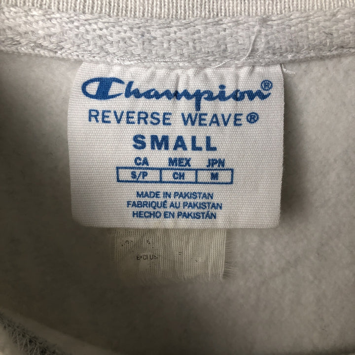 Champion REVERSE WEAVE Reverse Weave Print Sweatshirt, Men's Size Small unclear gray type Vintage Second Hand