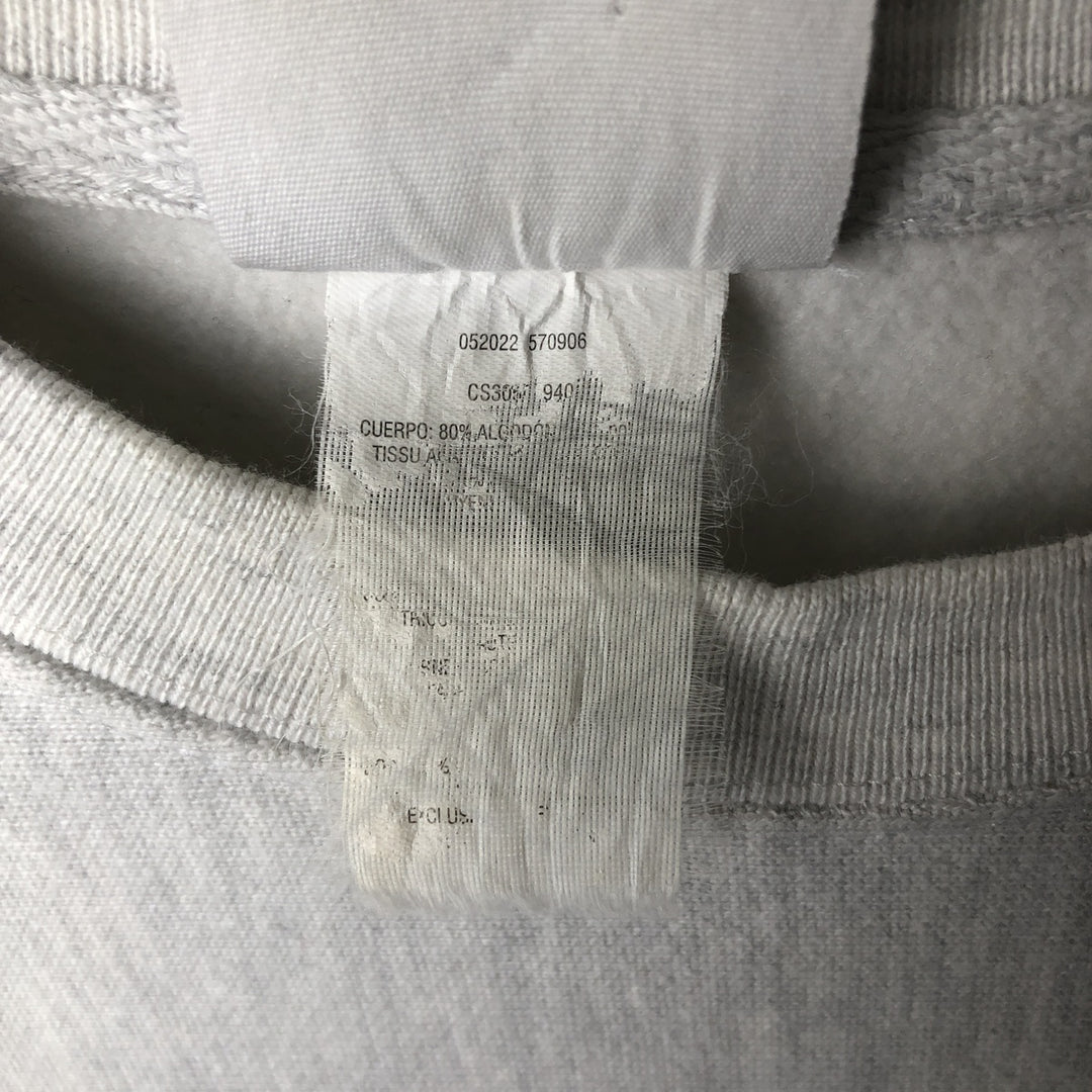 Champion REVERSE WEAVE Reverse Weave Print Sweatshirt, Men's Size Small unclear gray type Vintage Second Hand