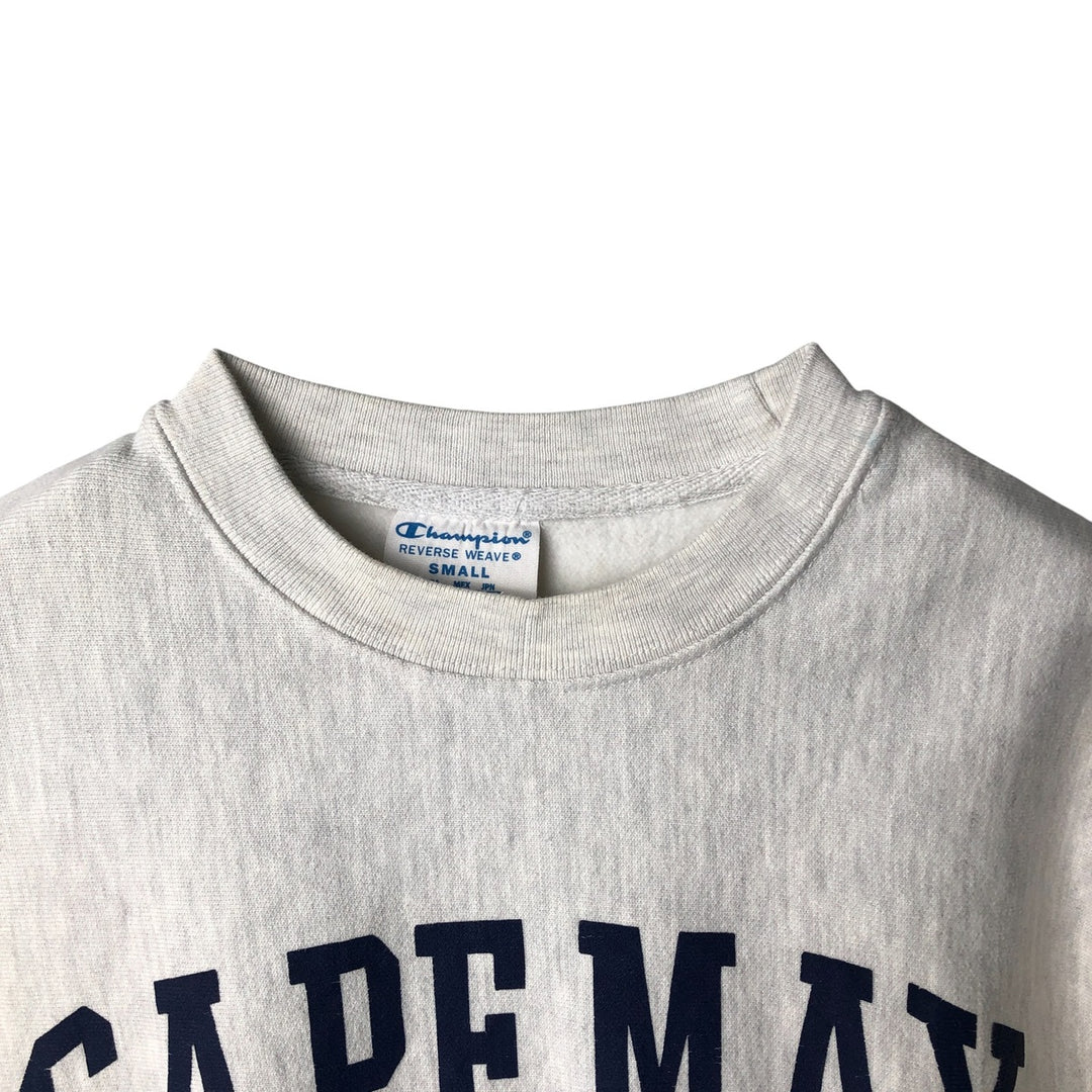Champion REVERSE WEAVE Reverse Weave Print Sweatshirt, Men's Size Small unclear gray type Vintage Second Hand