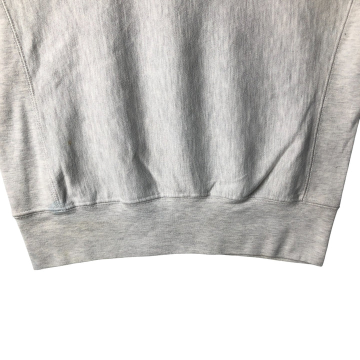 Champion REVERSE WEAVE Reverse Weave Print Sweatshirt, Men's Size Small unclear gray type Vintage Second Hand