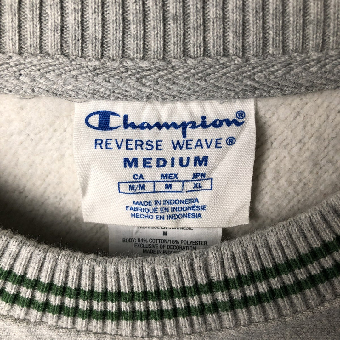 Champion REVERSE WEAVE Reverse Weave Logo Sweatshirt, Men's Size M cotton gray type Vintage Second Hand