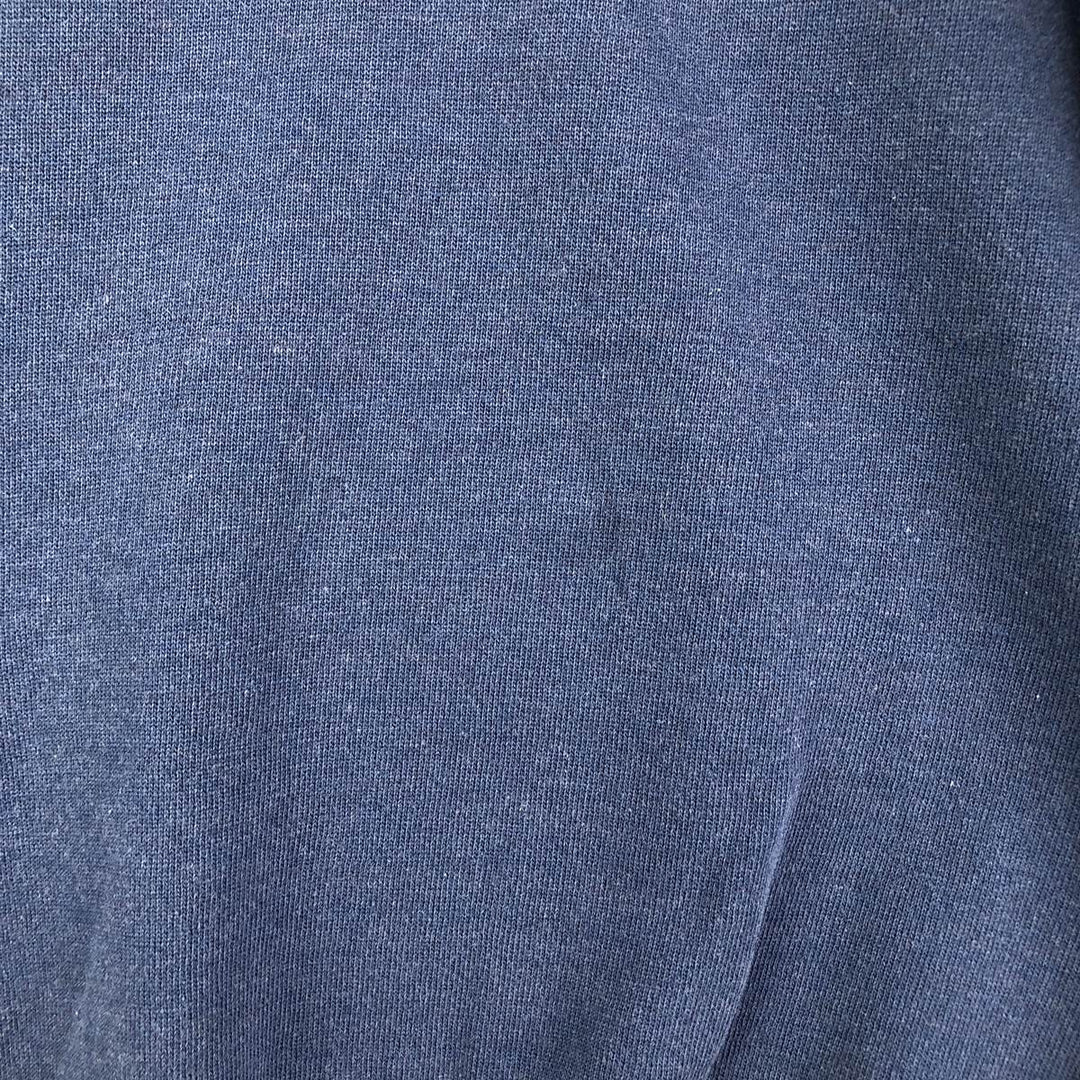 Vintage 90'S SIGNAL College Pullover Hoodie, Made in USA, Men's Size L cotton navy blue type Vintage Second Hand