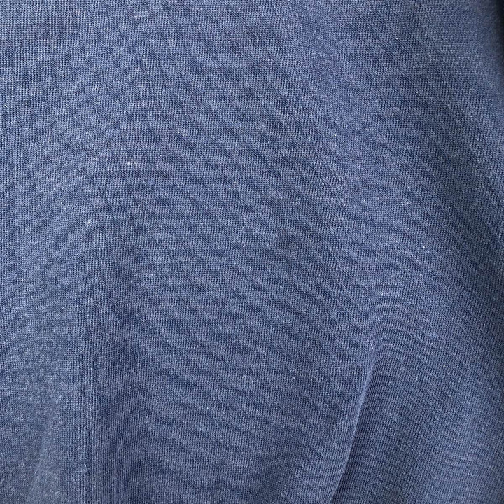 Vintage 90'S SIGNAL College Pullover Hoodie, Made in USA, Men's Size L cotton navy blue type Vintage Second Hand