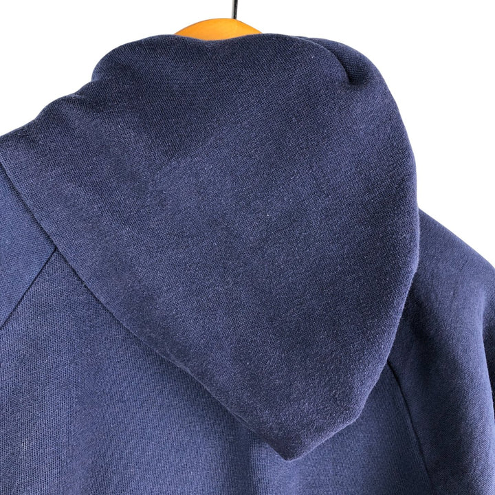 Vintage 90'S SIGNAL College Pullover Hoodie, Made in USA, Men's Size L cotton navy blue type Vintage Second Hand