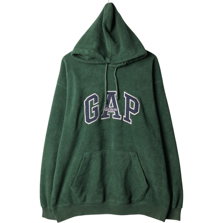 90'S GAP Vintage Pullover Hoodie, Men's XL polyester Green type dark green Vintage Second Hand