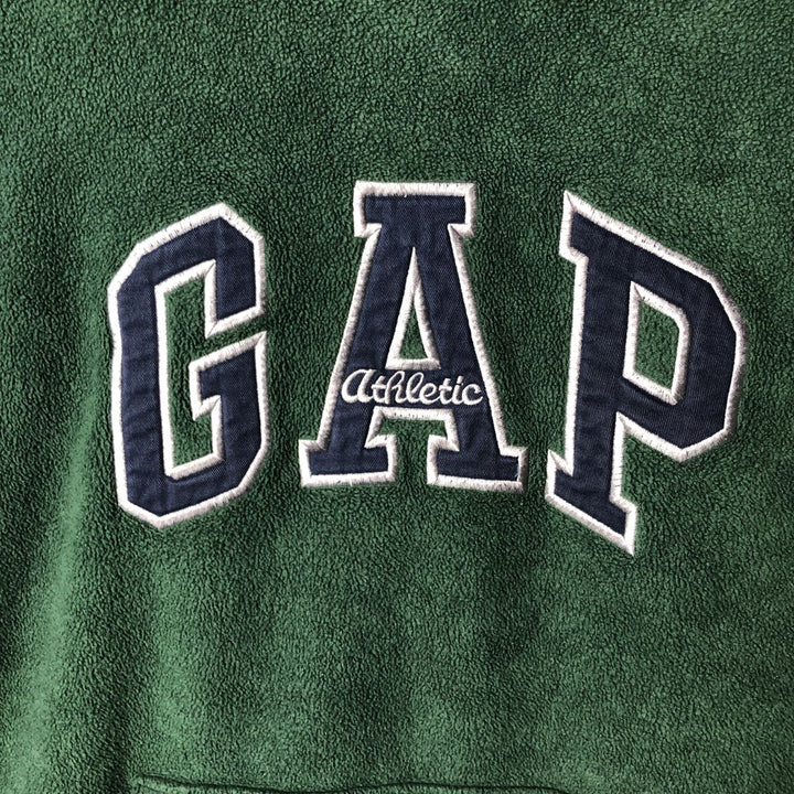 90'S GAP Vintage Pullover Hoodie, Men's XL polyester Green type dark green Vintage Second Hand