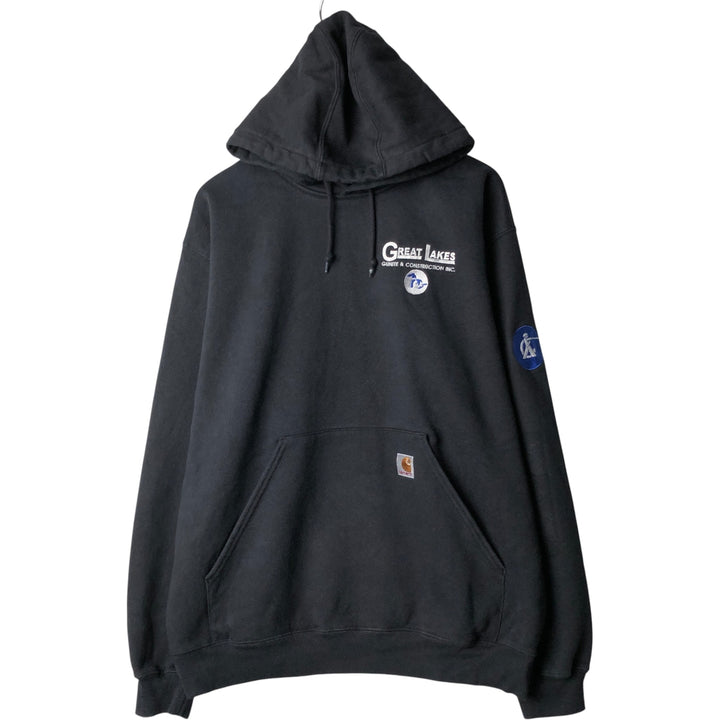 Carhartt Loose Fit Sweat Pullover Hoodie, Men's XL cotton black type Vintage Second Hand