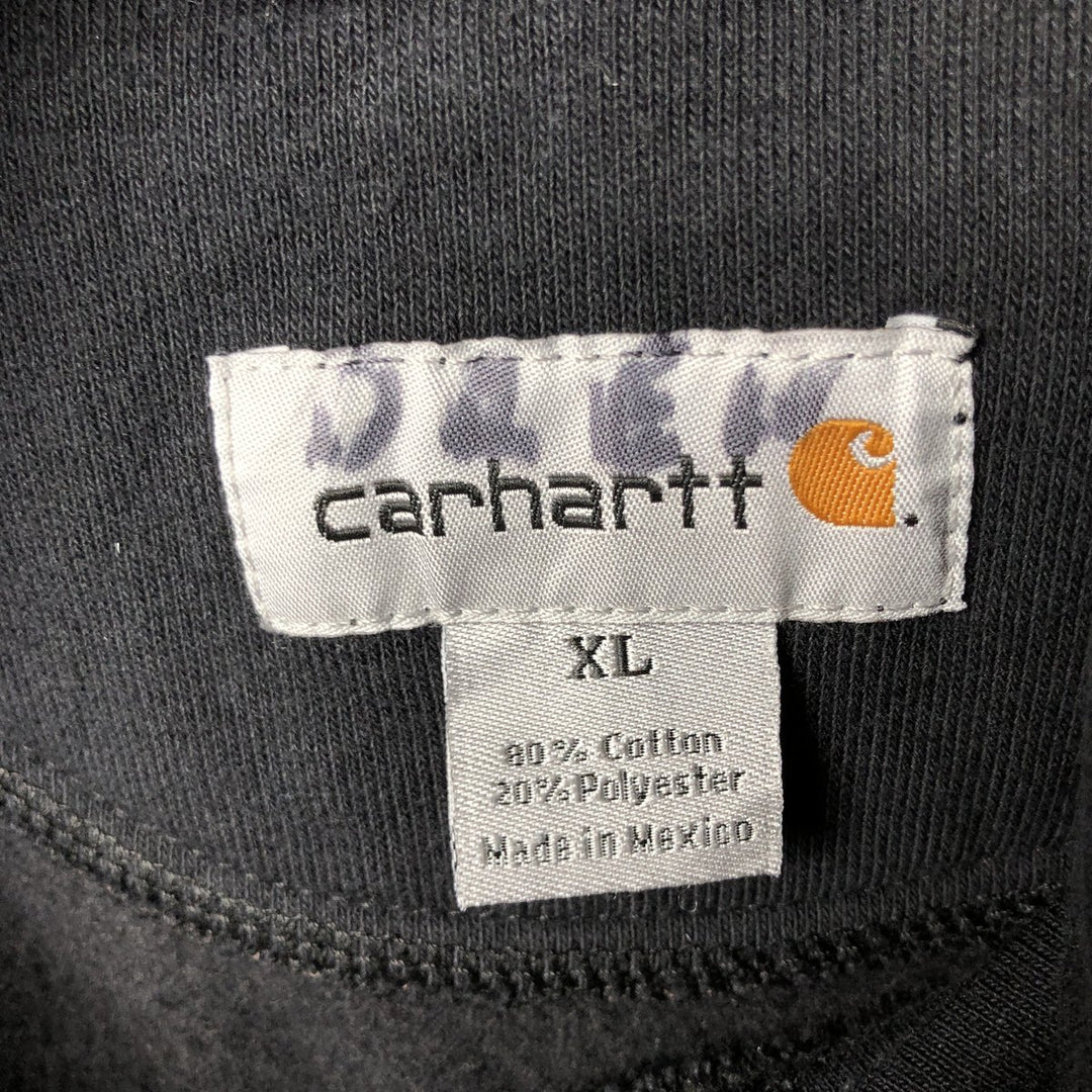 Carhartt Loose Fit Sweat Pullover Hoodie, Men's XL cotton black type Vintage Second Hand