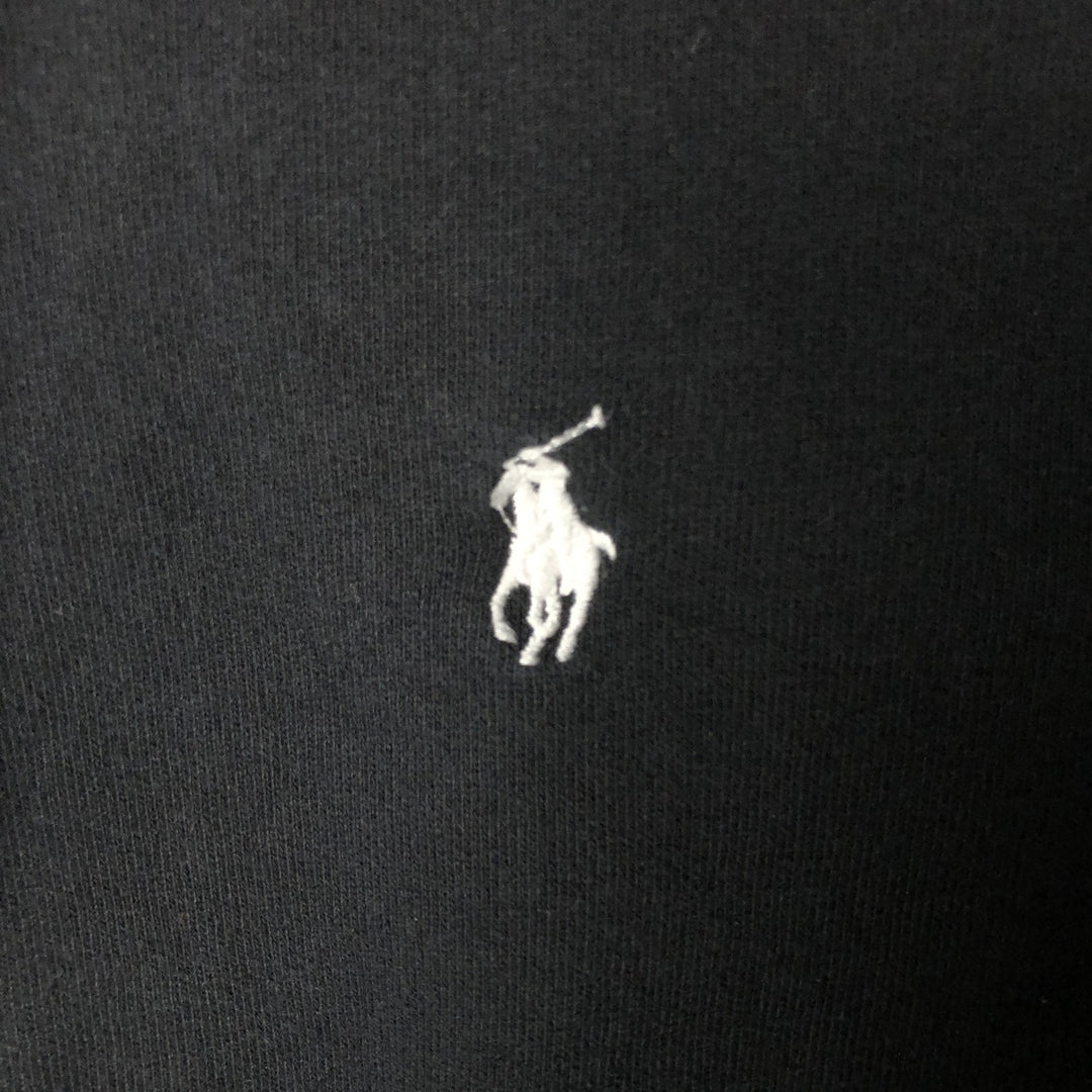 Ralph Lauren POLO RALPH LAUREN PERFORMANCE sweatshirt pullover hoodie, men's size M unclear black type Vintage Second Hand