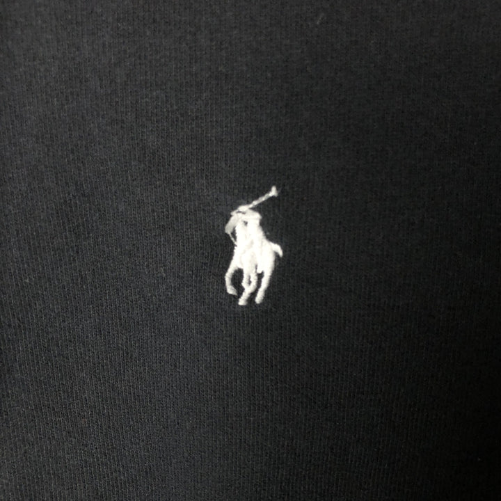 Ralph Lauren POLO RALPH LAUREN PERFORMANCE sweatshirt pullover hoodie, men's size M unclear black type Vintage Second Hand