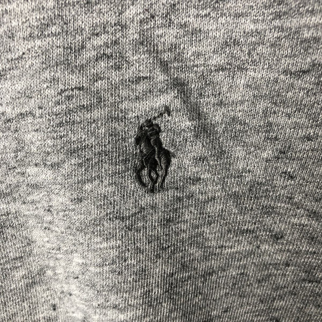Ralph Lauren POLO RALPH LAUREN sweatshirt pullover hoodie, men's size L unclear gray type Vintage Second Hand