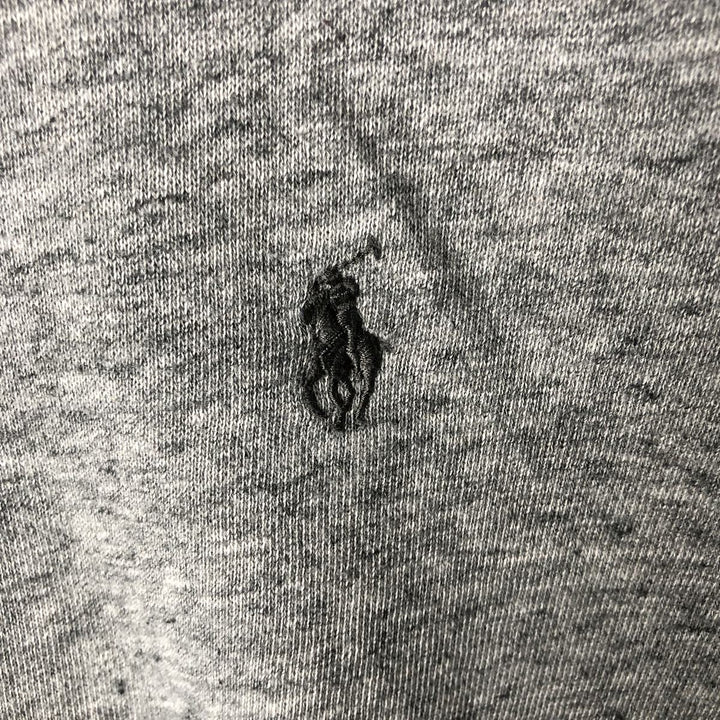 Ralph Lauren POLO RALPH LAUREN sweatshirt pullover hoodie, men's size L unclear gray type Vintage Second Hand