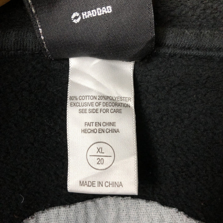 Harley-Davidson Two-Tone Full-Zip Hoodie, Men's XL cotton black type Vintage Second Hand