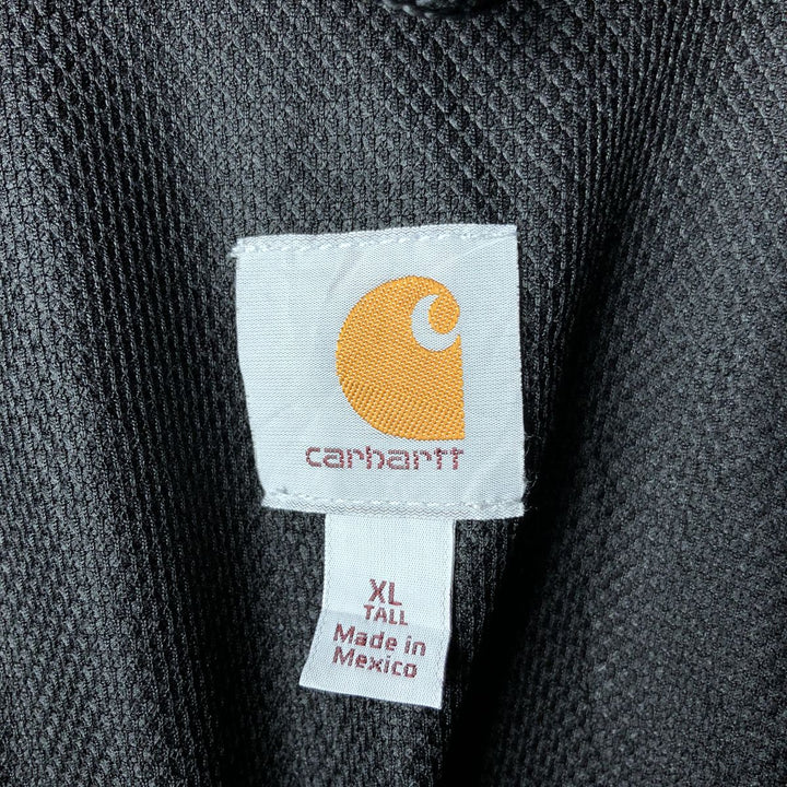 Carhartt Sweat Full Zip Hoodie Men's XL cotton navy blue type Vintage Second Hand