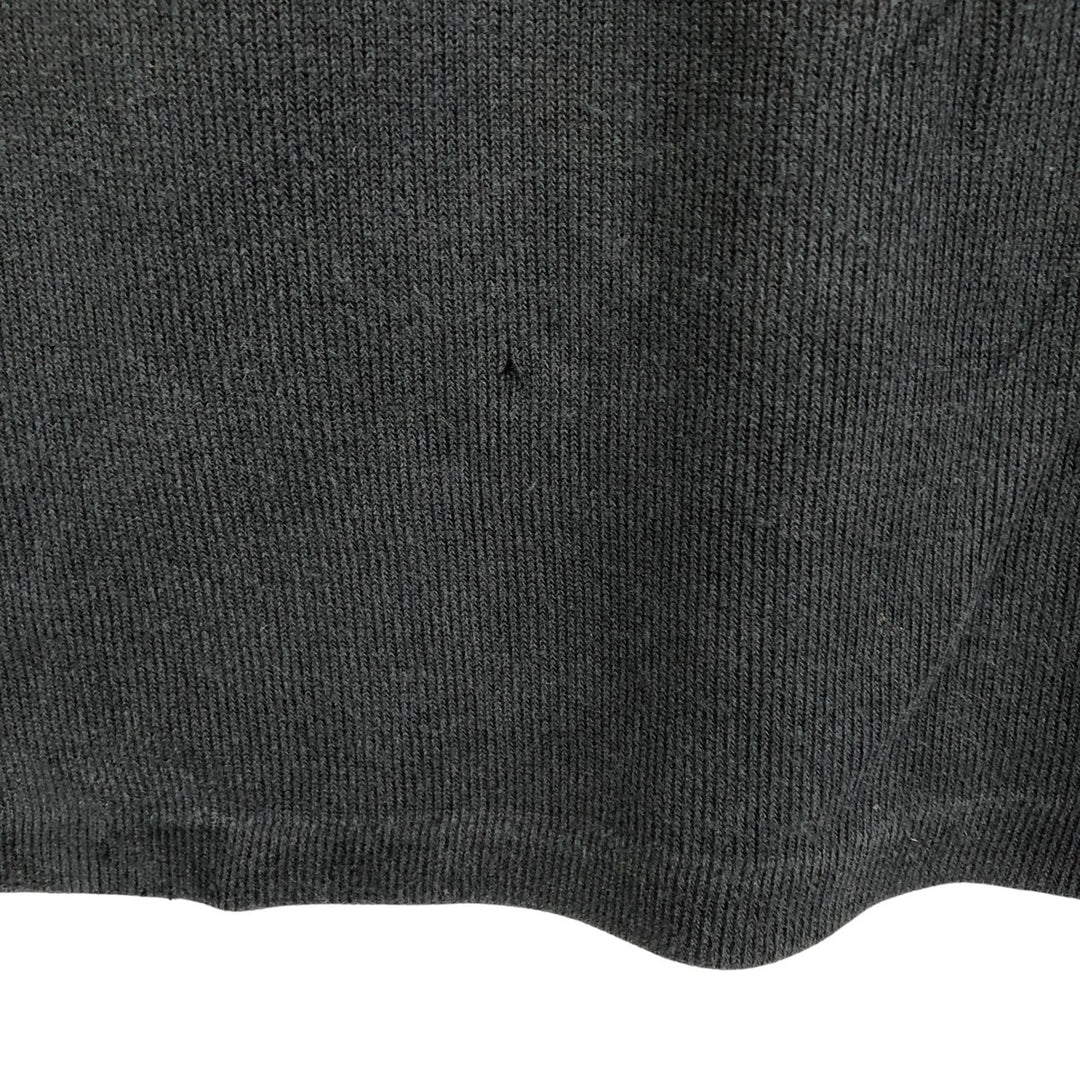 Ralph Lauren POLO RALPH LAUREN Half-Zip Sweatshirt, Men's XL cotton black type Vintage Second Hand