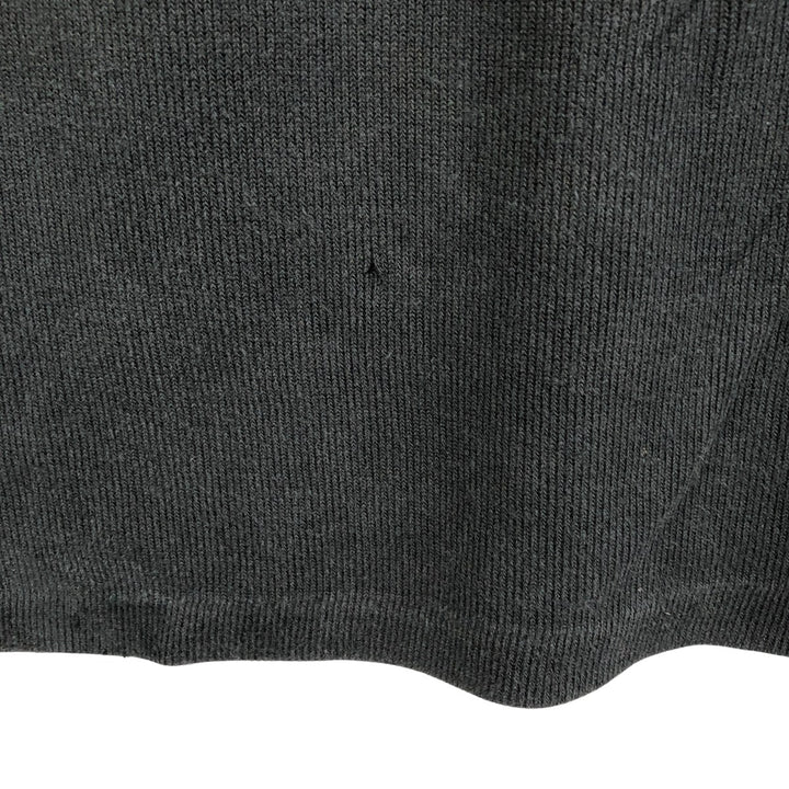 Ralph Lauren POLO RALPH LAUREN Half-Zip Sweatshirt, Men's XL cotton black type Vintage Second Hand