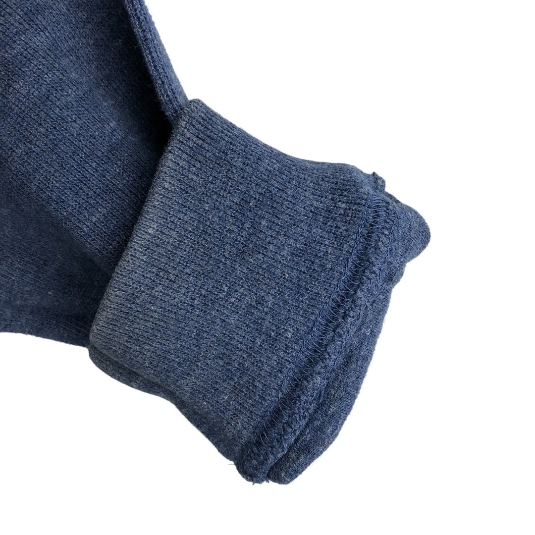 Ralph Lauren POLO RALPH LAUREN Half-zip sweatshirt, sweatshirt, men's size L cotton blue type Vintage Second Hand