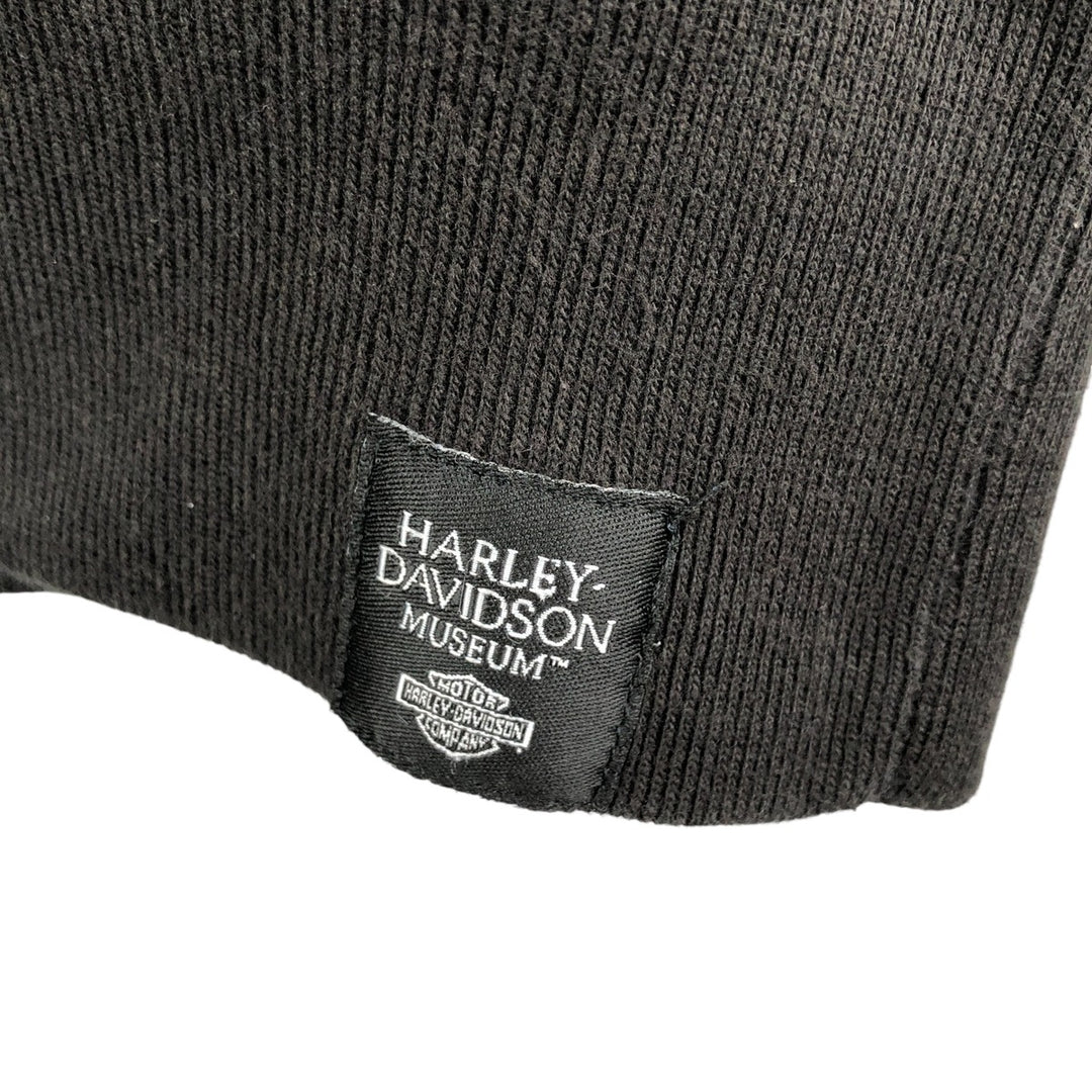 Harley-Davidson Half-Zip Sweatshirt, Men's XL unclear black type Vintage Second Hand