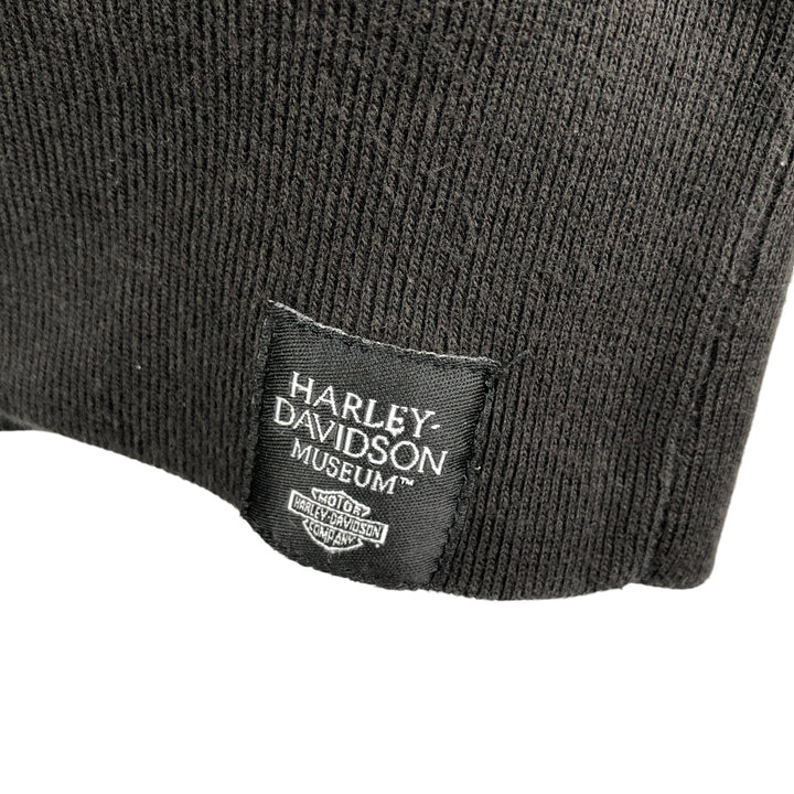 Harley-Davidson Half-Zip Sweatshirt, Men's XL unclear black type Vintage Second Hand