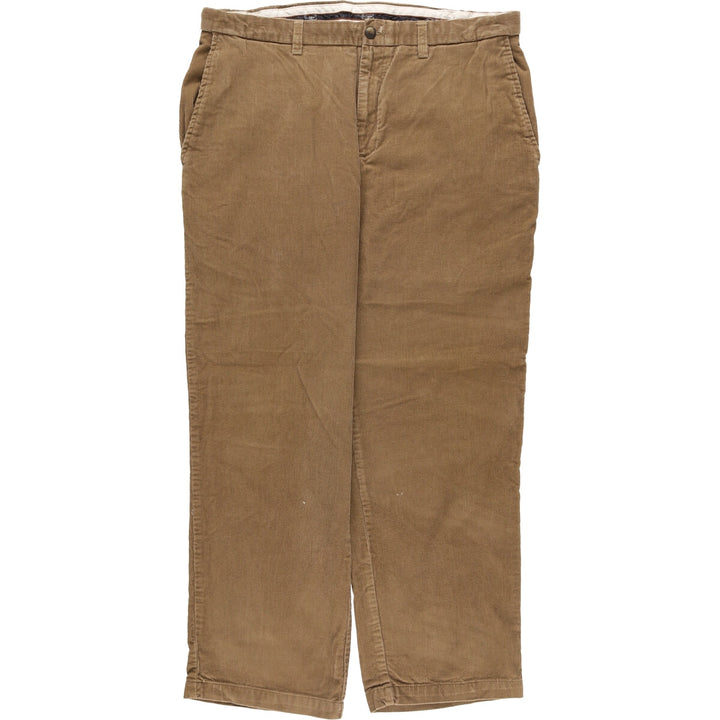 Haggar Corduroy Pants for Men, W36 cotton beige type brown Vintage Second Hand