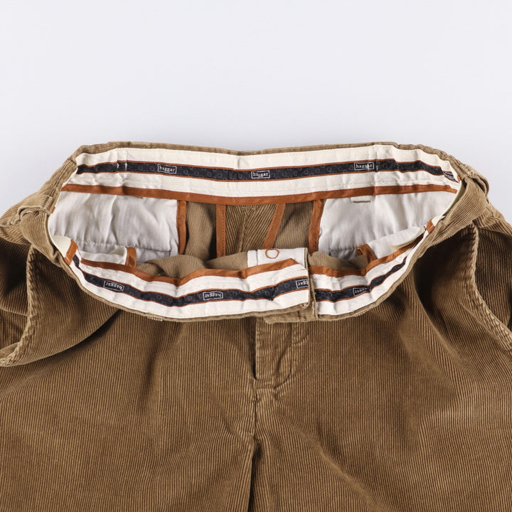 Haggar Corduroy Pants for Men, W36 cotton beige type brown Vintage Second Hand