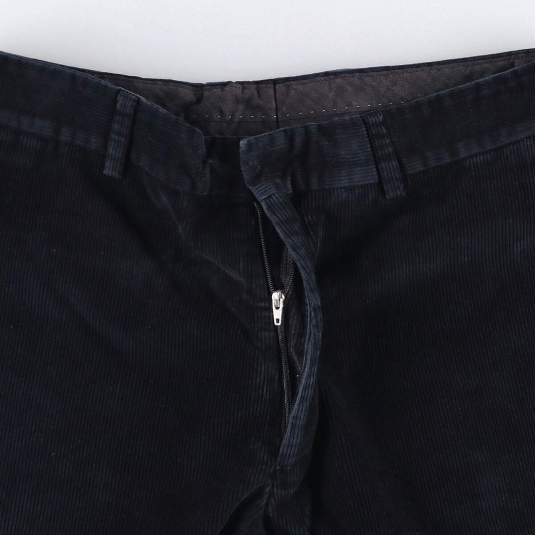 Emile Lafaurie Men's Corduroy Pants, Size W33 unclear Navy blue Vintage Second Hand