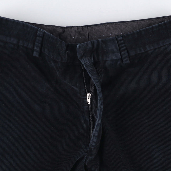 Emile Lafaurie Men's Corduroy Pants, Size W33 unclear Navy blue Vintage Second Hand