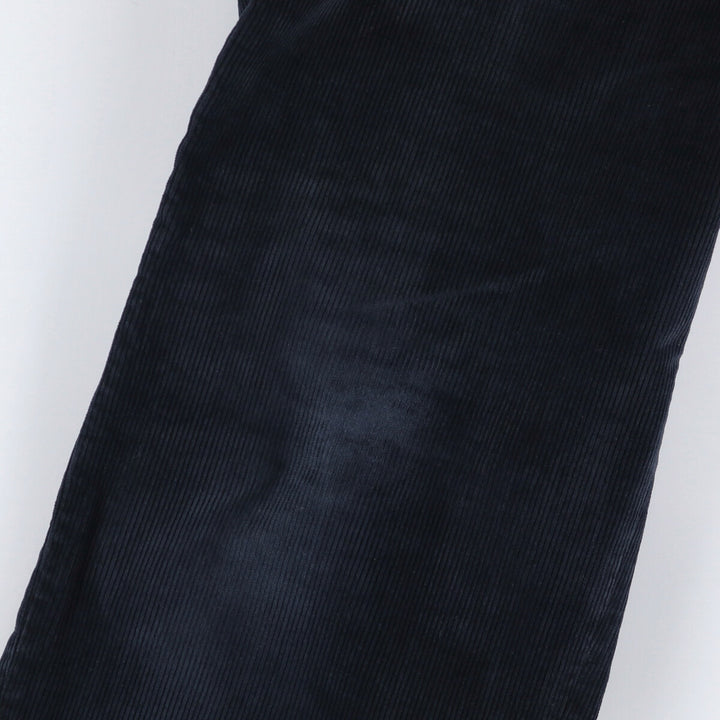Emile Lafaurie Men's Corduroy Pants, Size W33 unclear Navy blue Vintage Second Hand