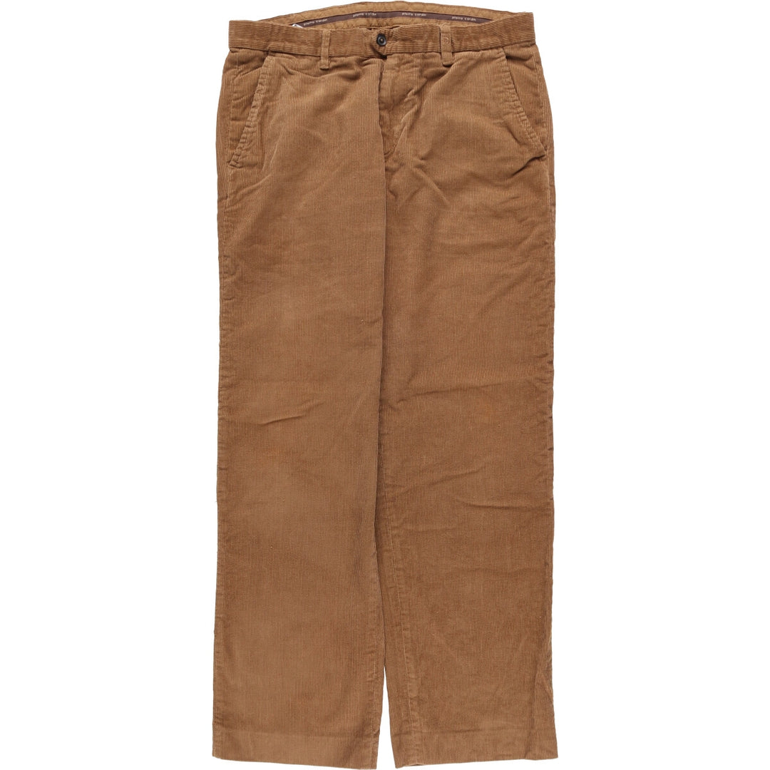 Pierre Cardin corduroy pants for men, size W34 cotton brown type Vintage Second Hand