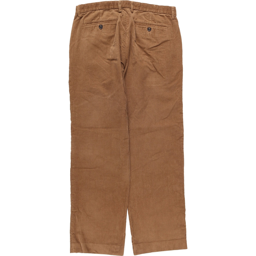 Pierre Cardin corduroy pants for men, size W34 cotton brown type Vintage Second Hand