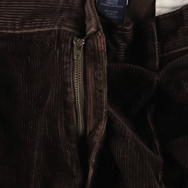 CHAPS Two-pleat Corduroy Pants, Men's, Size 36 cotton brown type Vintage Second Hand