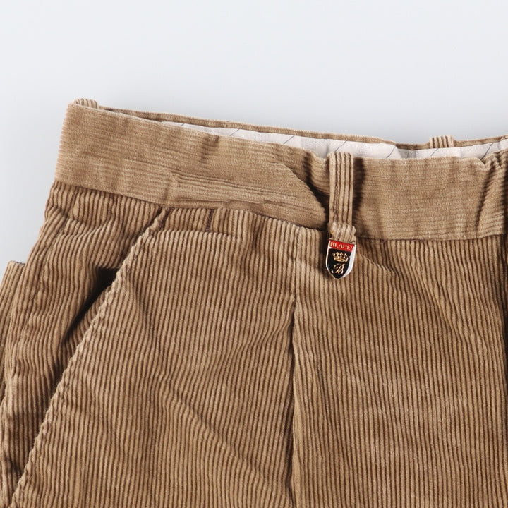 BLAPER Corduroy Pants Men's Size 35 cotton brown type Vintage Second Hand